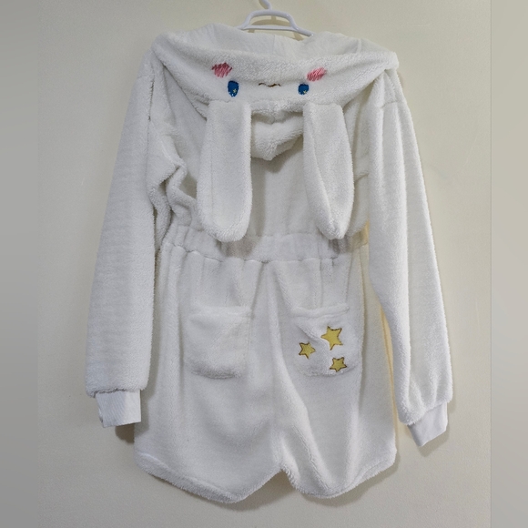 Sanrio Cinnamoroll Star Sherpa Romper Junior Size XL - Picture 5 of 14